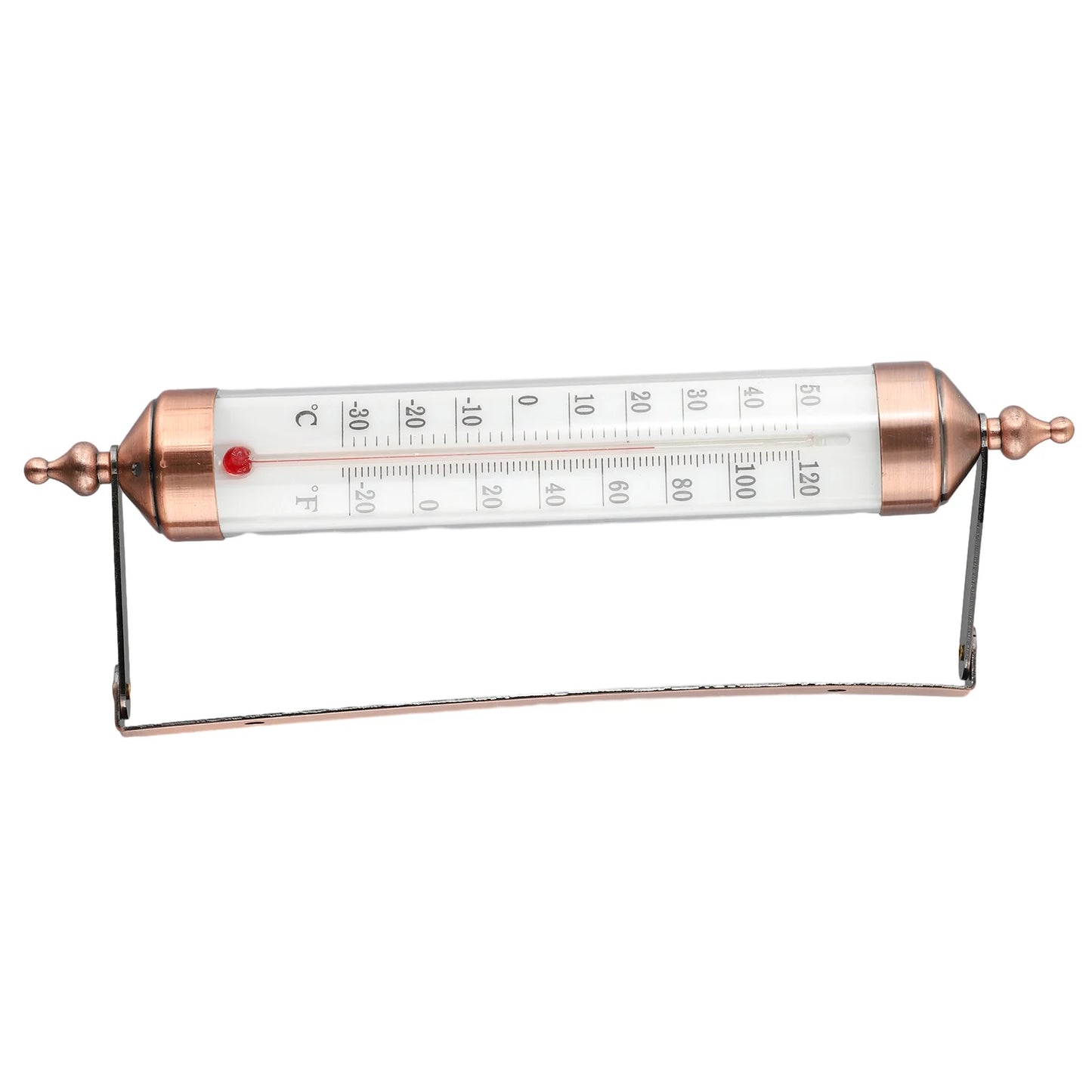 Outdoor Thermometer Garden Patio Outside Wall Greenhouse Sun Terrace Bronze Effect Outside Wall Thermometer Outdoor Thermometers