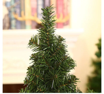 20/30/40CM Christmas Tree Desktop Mini Xmas Trees For Home Decoration Children DIY Handicraft New Year Christmas Ornament Gift