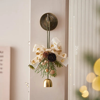 Christmas Bells Decorations Hanging Ornaments for Xmas Tree and Home Holiday Decoration