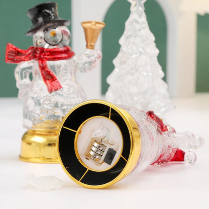 Christmas Decoration Snowman Night Light LED Kids Gift For Bedroom Garden Party Decoration Party Home Office Atmosphere Light