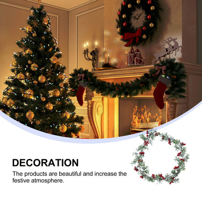 Ornaments for Christmas Tree Pine Garland Realistic Decoration Xmas Holiday Artificial Realistic Branches Holiday Artificial