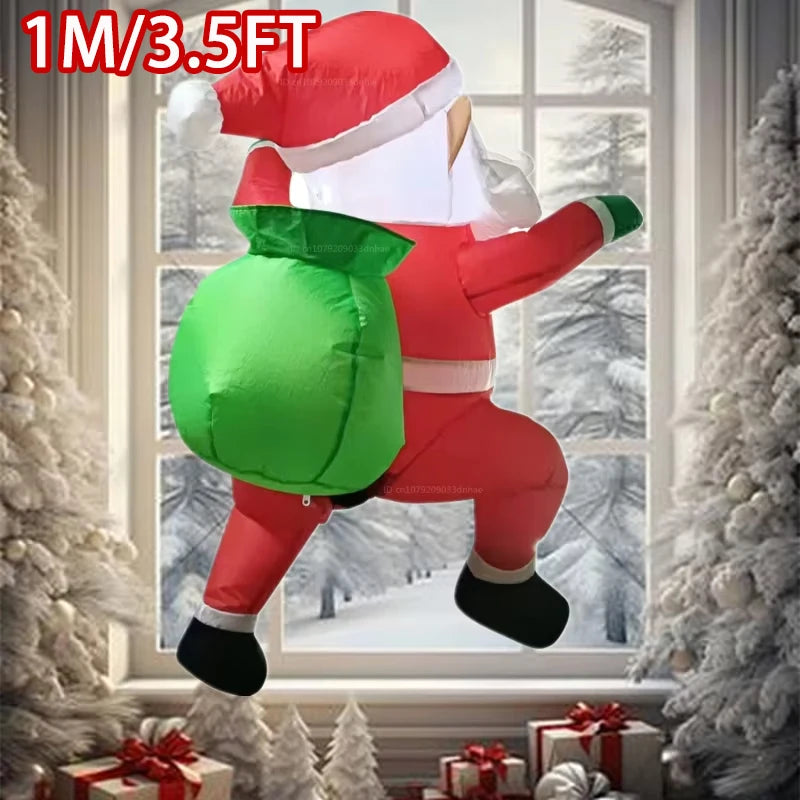 Christmas Inflatable Snowman & Penguin Toy