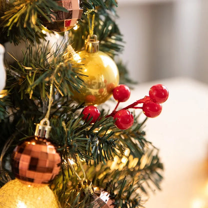 Christmas Decoration 45/60cm Christmas Tree Desktop Small Tree Ornaments New Year Navidad Gift Christmas Festival Party Supplies