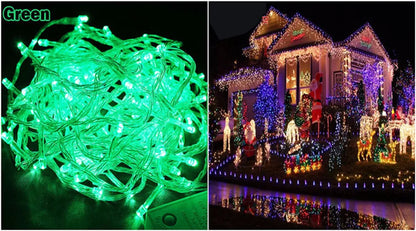 Christmas Lights 5M 10M 20M 30M 50M 100M Led String Fairy Light 8 Modes Christmas Lights For Wedding Party Holiday Lights