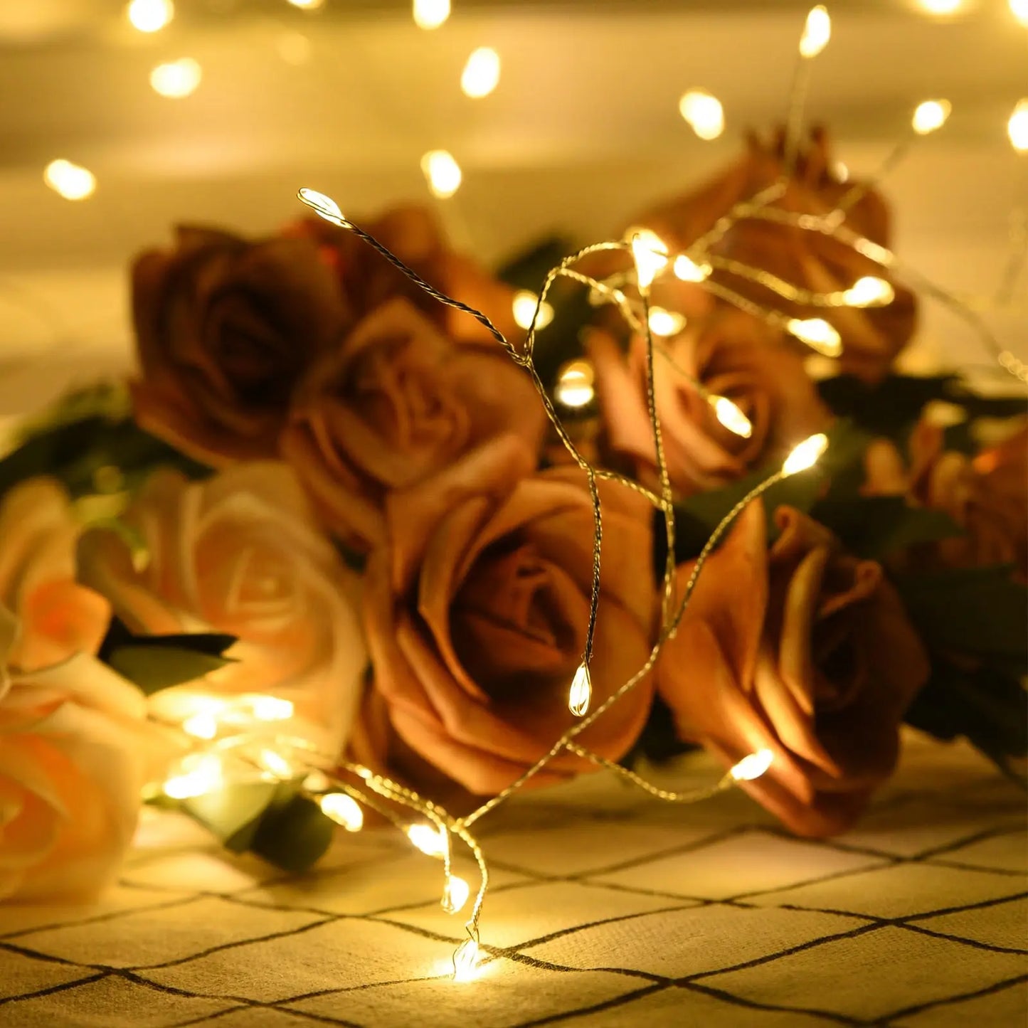 LED Firecracker String Lights Garland Fairy Light Christmas Tree Lights for Wedding Party Christmas Outdoor Decoration 2025