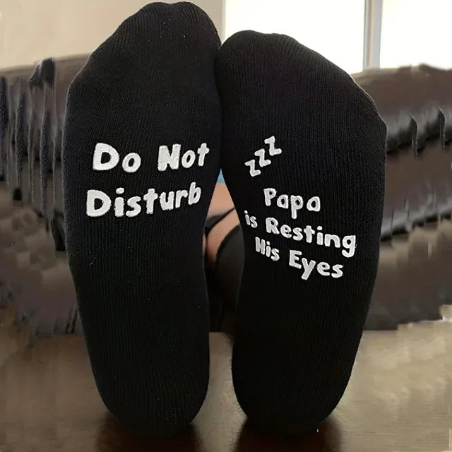 Gifts For Men BoyFriend Christmas Birthday Presents 1Pairs 'I Am Gaming'' I'm not Sleeping' Print Funny Novelty Cotton Socks