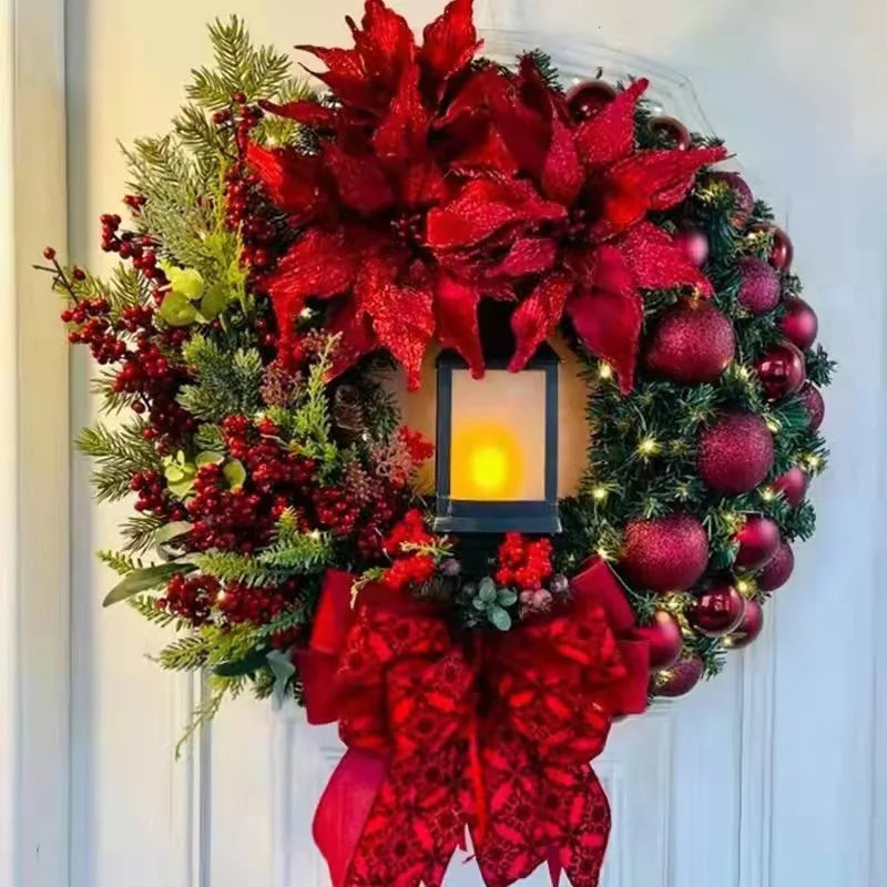 45CM Golden Christmas Wreath