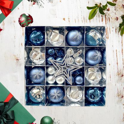 Christmas Balls Ornament Set Xmas Tree Hanging Pendant 2024 Christmas Decoration for Home New Year Gift Navidad Decors