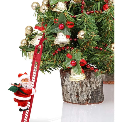 Santa Claus Ladder Ornament