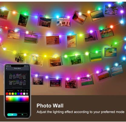 50M 20M 10M 5M 1M Christmas Lights LED Fairy String Light USB Smart Bluetooth Curtain Lights Garland for Home Party Decoration