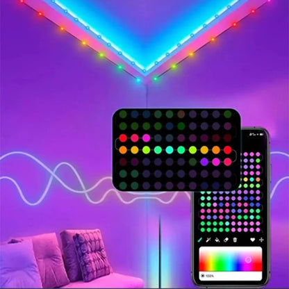 Christmas Tree Lights 20M Fairy String Lights w/ APP Control Music Sync 12 Modes IP65 Waterproof USB Powered for Xmas Home Decor