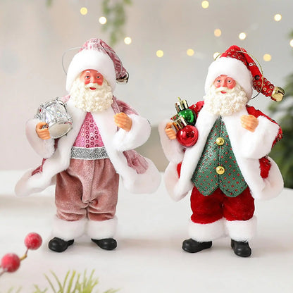 Santa Claus Ornaments Cloth Santa Tree Ornaments Holiday Decor Christmas Decorations Toys Christmas tree Santa Claus ornaments