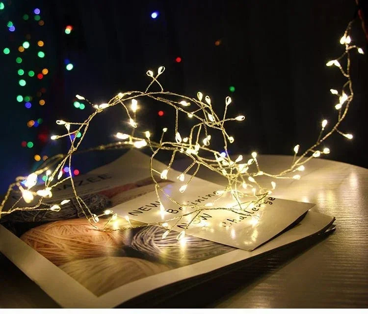 Christmas LED String Lights Garland Holiday Christmas Decoration Battery/USB Holiday Wedding Fairy Lights  Home
