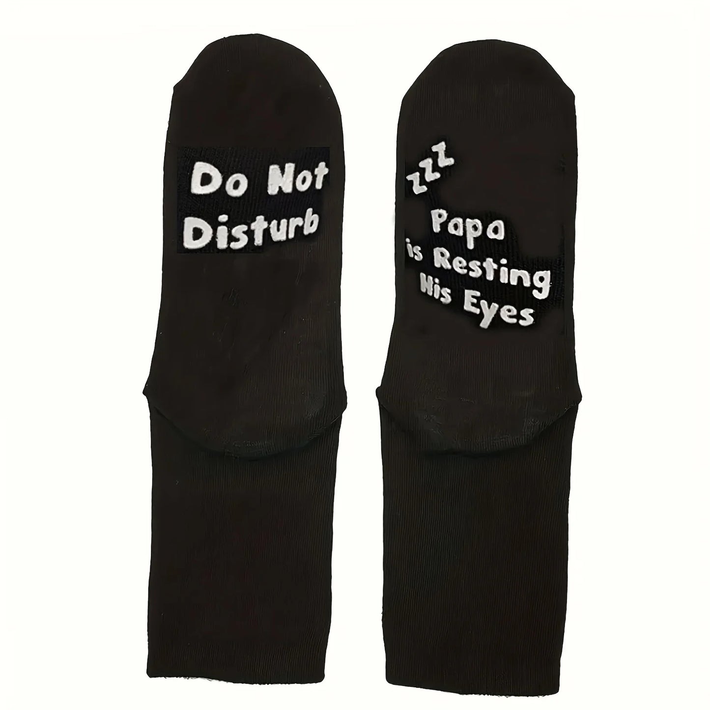 Gifts For Men BoyFriend Christmas Birthday Presents 1Pairs 'I Am Gaming'' I'm not Sleeping' Print Funny Novelty Cotton Socks