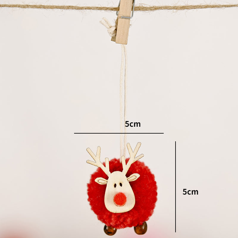 Christmas Ornaments Red Star Christmas Tree Pendant Xmas DIY New Year 2023 Party Gifts Noel Supply Navidad 2022 Home Decor