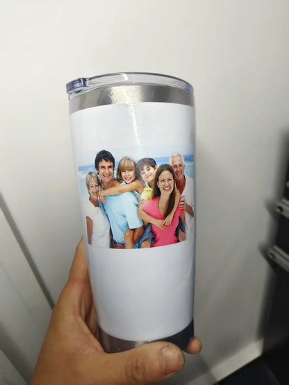 Birthday Gifts for Women, Personalized Tumblers with Birth Image and Name