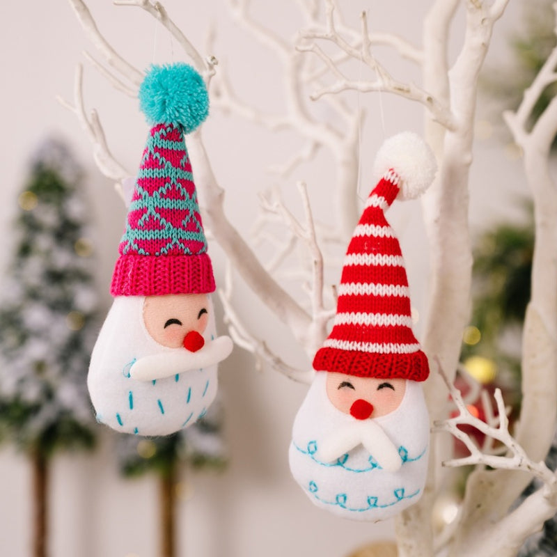 Christmas Ornaments Red Star Christmas Tree Pendant Xmas DIY New Year 2023 Party Gifts Noel Supply Navidad 2022 Home Decor