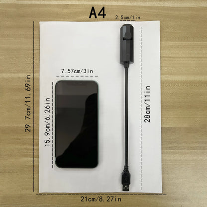 Christmas tree LED projection light, 360° rotatable and adjustable, suitable for creating room and bedroom atmosphere