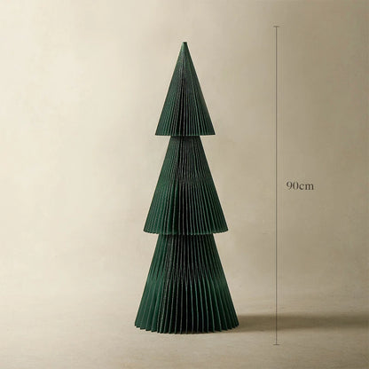 Christmas tree large origami ornament 1.8 meters creative Christmas decorations shopping mall holiday decoration props