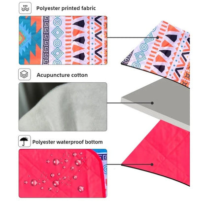 Modern Oxford Cloth Picnic Mat Outdoor Camping Thickened Ground Mat Moisture-proof Waterproof Folding Portable Camping Mats