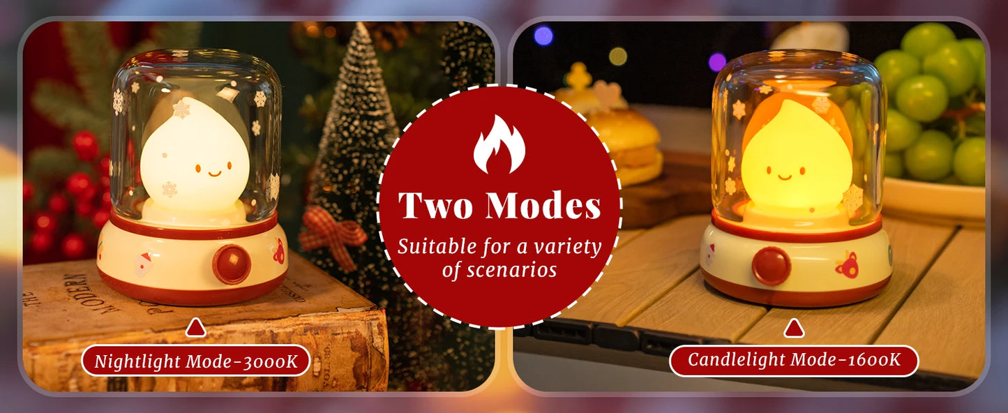 Led Night Light Rechargeable Dimmable Table Lamp Children's Night Light for Nursery Bedroom Cute Birthday Gift