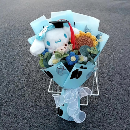 Graduation Gift Kuromi Hello Kitty Bouquet My Melody Cinnamoroll With Sunflower Christmas Valentine's Day Birthday Gift