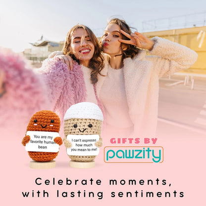 Gifts for Friends Female - Friendship Gifts for Women,Inspirational, Birthday Gifts for Friendship - Funny Friends Crochet