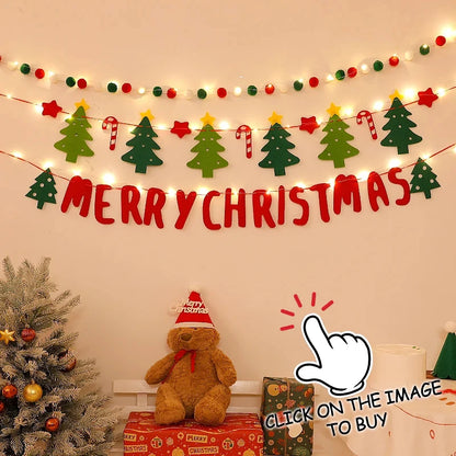 20/30/40CM Christmas Tree Desktop Mini Xmas Trees For Home Decoration Children DIY Handicraft New Year Christmas Ornament Gift