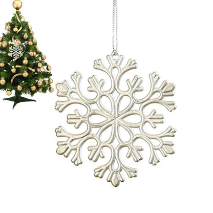 Christmas Ornaments Glossy Christmas Decoration Seasonal Pendants Charm For Home Winter Holiday Porch Window Front Door Tree
