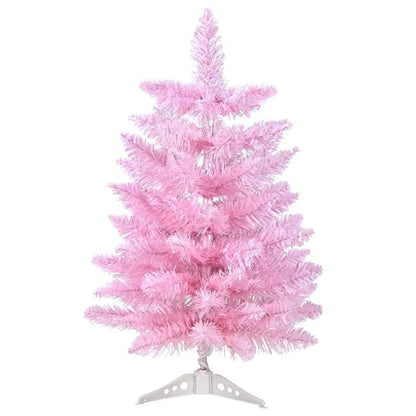 Xmas Decoration Window Ornaments Artificial Christmas Tree Pink Rose Red Christmas Tree Decorations Christmas Decoration Gift