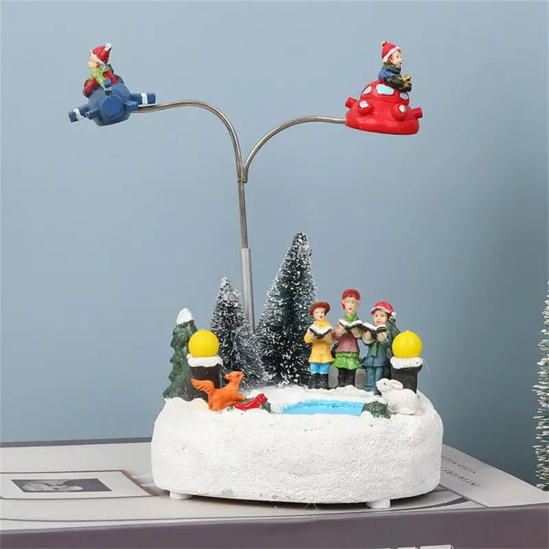 Christmas Decoration Ornaments The Perfect Holiday Gift Crafts Rotate Christmas Ornaments Wear Resistance Rotating Jewelry