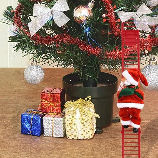 Santa Claus Ladder Ornament