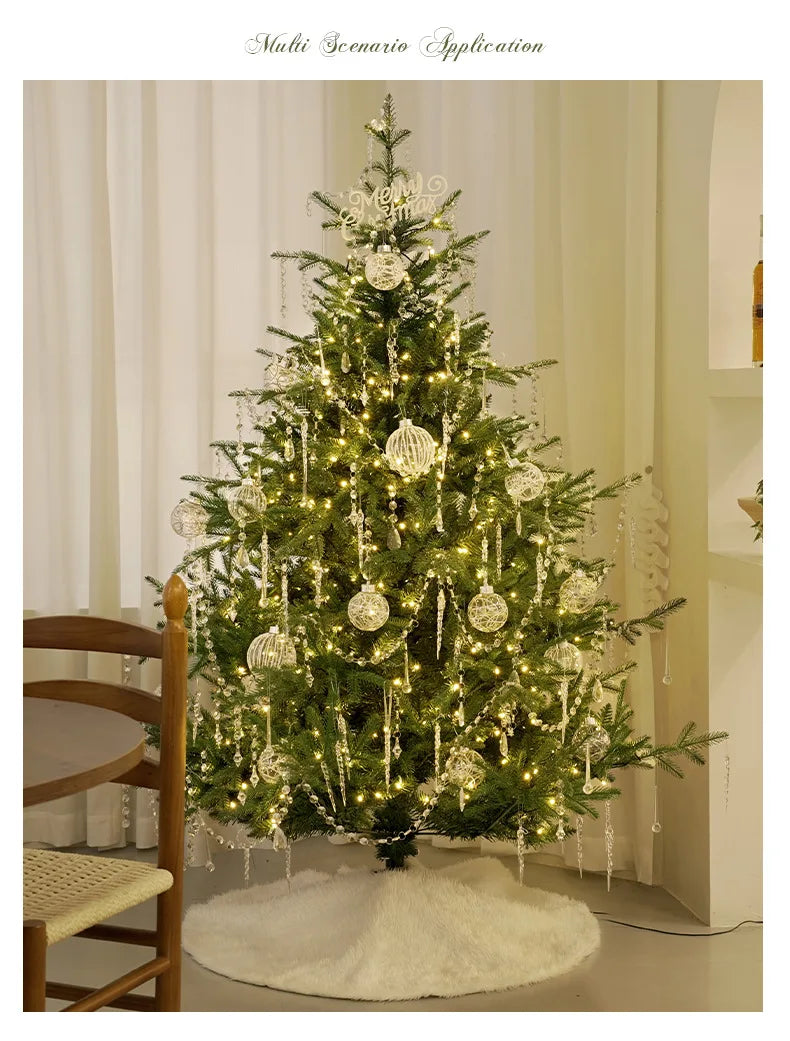Christmas encryption PE fir Christmas tree with multiple sizes to choose from, home shopping mall hotel scene decoration