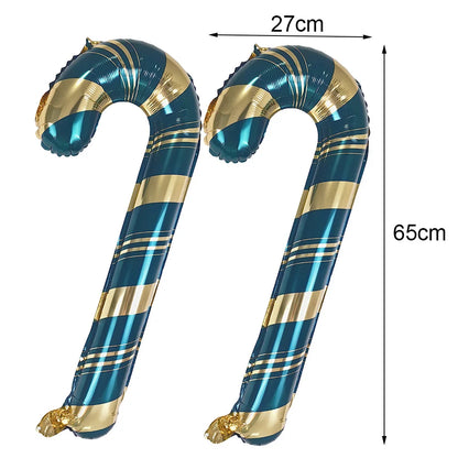 Christmas Inflatable Snowman Balloon Standing Snowman  Foil Balloon Outdoor Yard Decorations New Year Xmas Party Christmas Decor