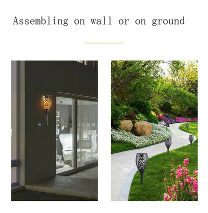 Outdoor LED Solar Garden Landscaping for Lawn Patio Yard Walkway