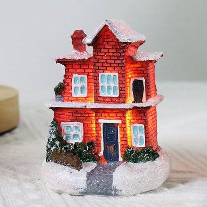 Christmas House Light Decorations For Home Ornaments Kids Xmas Gift New Year 2024 Navidad Decor Bedroom Night Light With Battery