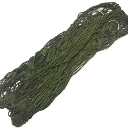 Outdoor Sports Hammock, Outdoor Sports Camping Hammock Net Nylon Rope Hook, Suitable for Garden, Beach, Courtyard Travel