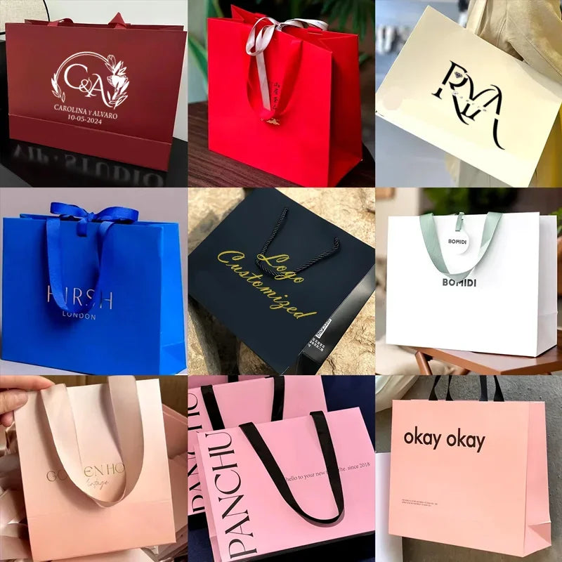 Gift Bags for Logo customization or Price difference for express delivery of goodsis not include the cost of the bag ﻿