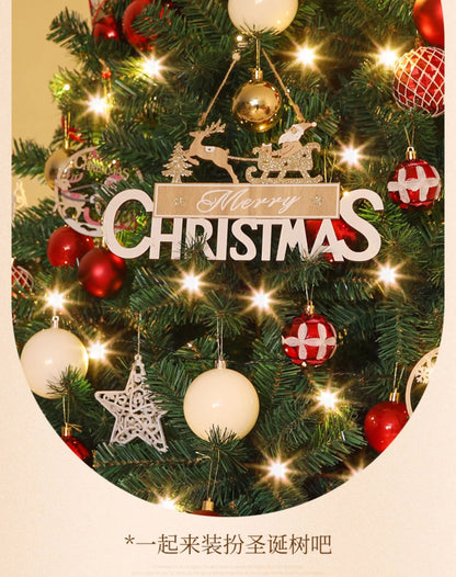 Christmas Tree 2025 New Model Dense Large Tree Living Room Decoration DIY Internet Celebrity Style Christmas Tree Christmas