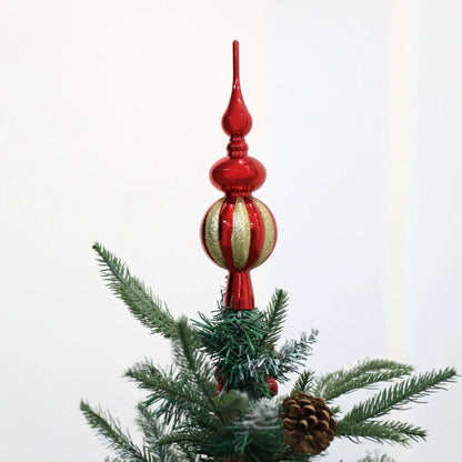 Christmas Tree Decorations, Shiny Christmas Tree Top Ornaments Christmas Tree Hang Pendant Festival Ornament For Home Decor