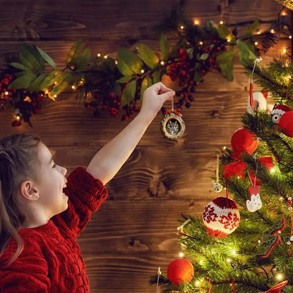 Christmas Ornaments Acrylic Cartoon Forest Acrylic Christmas Ornaments Seasonal Decor For Tree Ceiling Cute Hanging Pendants