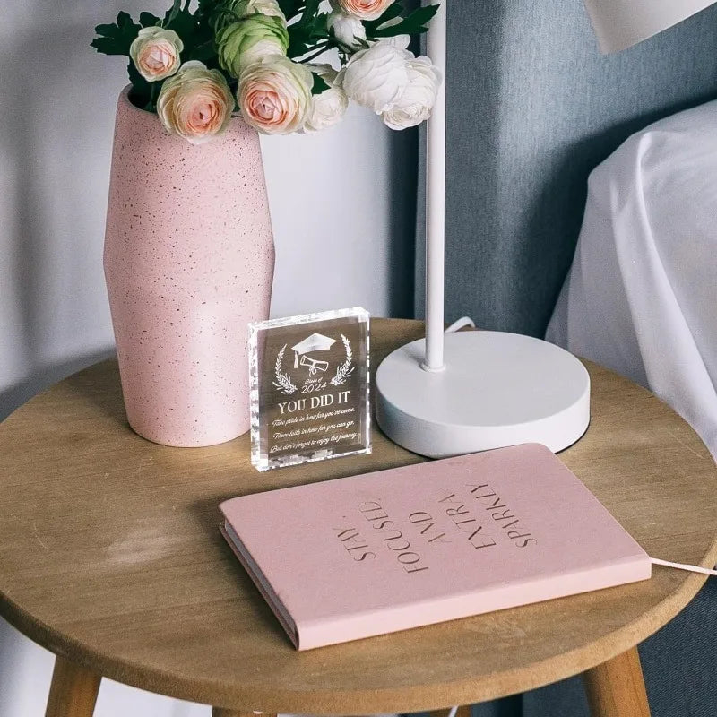 Graduation Gifts for Him/Her: Class of 2024 Inspirational Gifts, Acrylic Keepsake (College/High School/PhD/Master's)