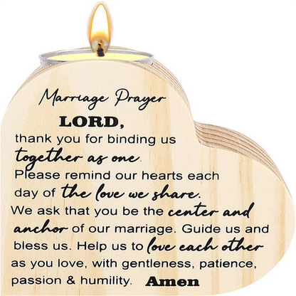 AAAEL-Gifts For Girlfriend, Candle Holder With Saying, Birthday, Wedding Anniversary, Birthday For Bestfriend, Friendship