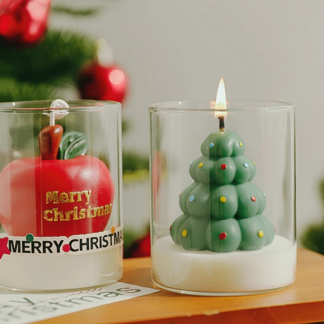 Christmas Scented Soy Wax Candle