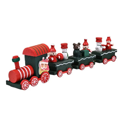 Christmas Train Merry Christmas Decorations For Home 2025 Cristmas Ornament Xmas Navidad Noel Gifts Happy New Year 2026 Gifts