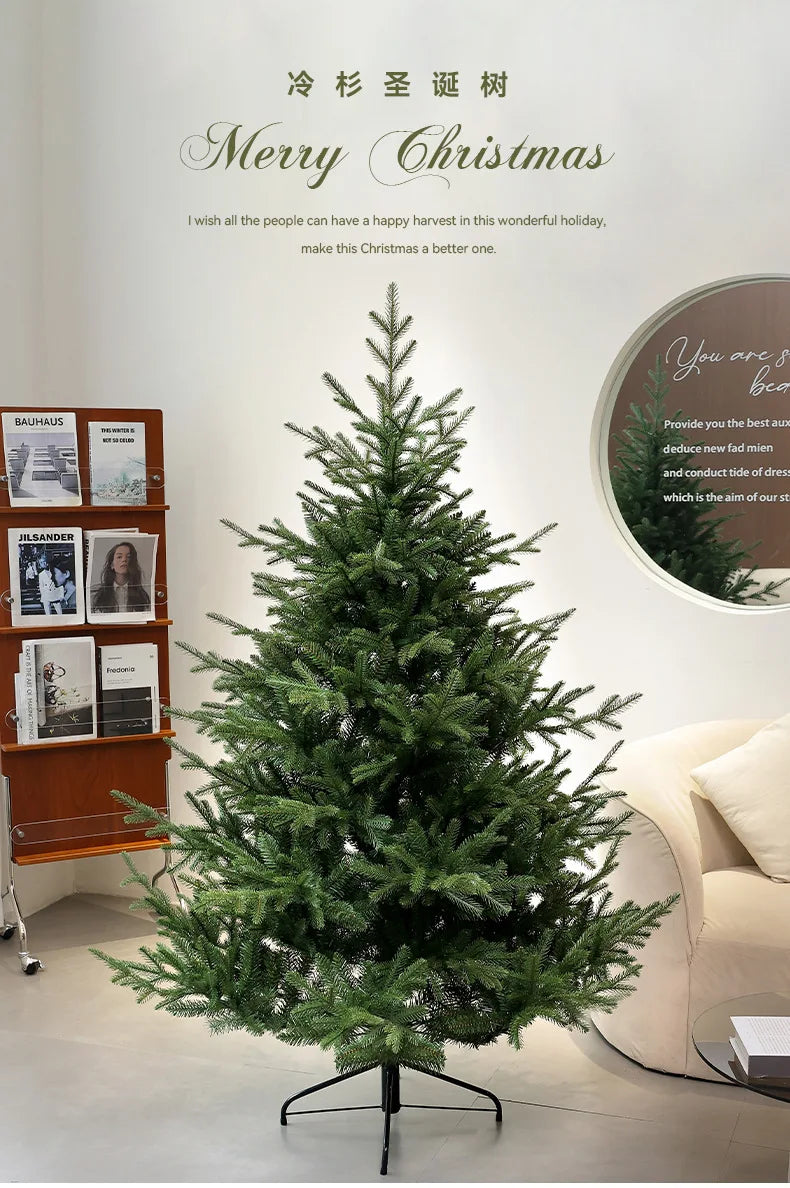 Christmas encryption PE fir Christmas tree with multiple sizes to choose from, home shopping mall hotel scene decoration