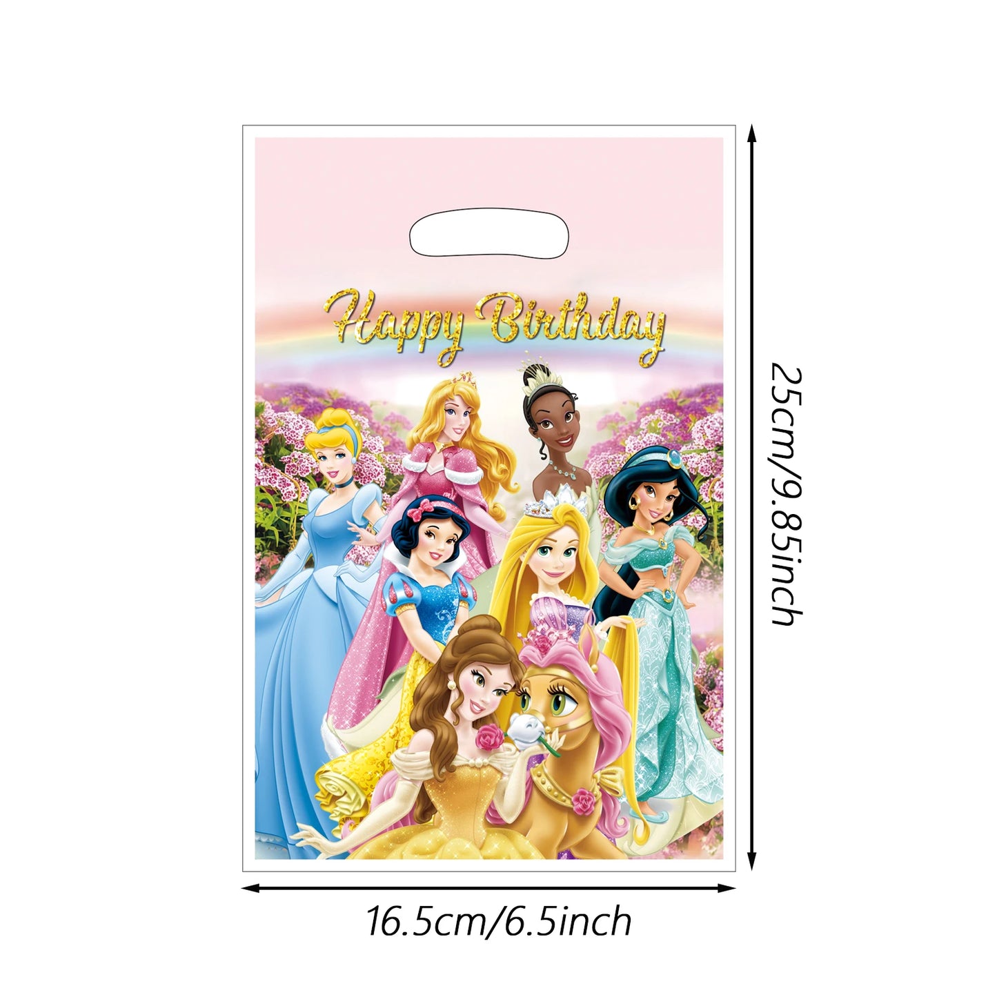 Princess Birthday Party Gift Bags Candy Bags Goody Bags,Princess Birthday Party Supplies Decorations