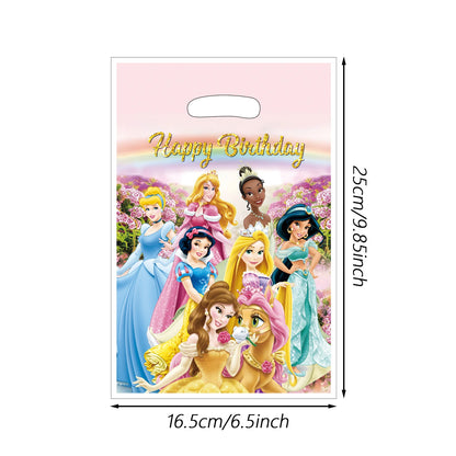 Princess Birthday Party Gift Bags Candy Bags Goody Bags,Princess Birthday Party Supplies Decorations