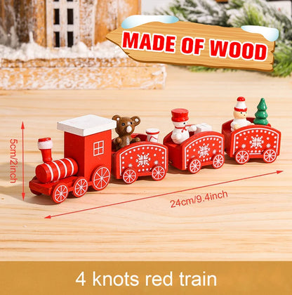 Christmas Train Merry Christmas Decorations For Home 2025 Cristmas Ornament Xmas Navidad Noel Gifts Happy New Year 2026 Gifts