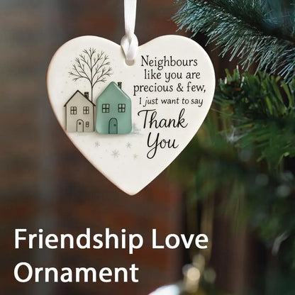 Thank You Gifts for Neighbor Christmas Ornament Old New Neighbor Welcome Gift for Neighbors Birthday Neighbor Moving Away Gifts